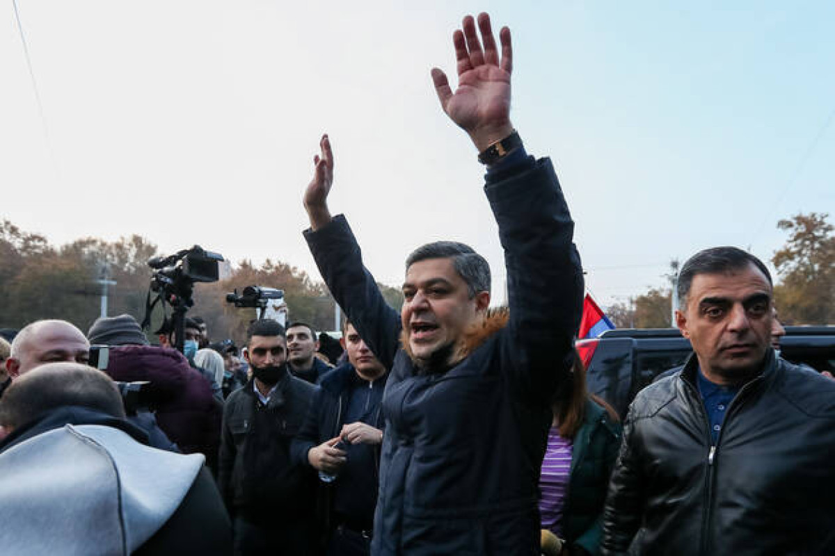 Artur Vanetsyan, one of the leaders of the Resistance movement