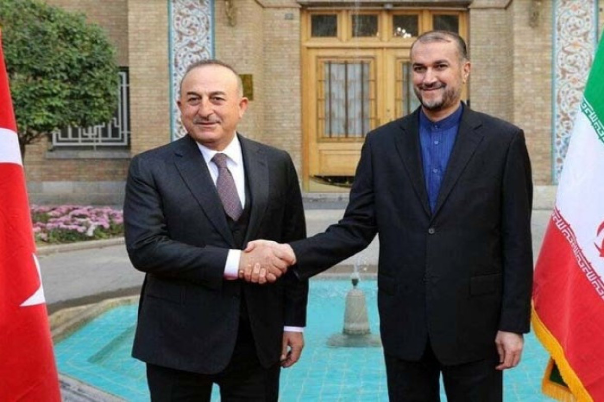 Mevlut Cavusoglu, Turkish Foreign Minister and Hossein Amir-Abdollahian, Iranian Foreign Minister