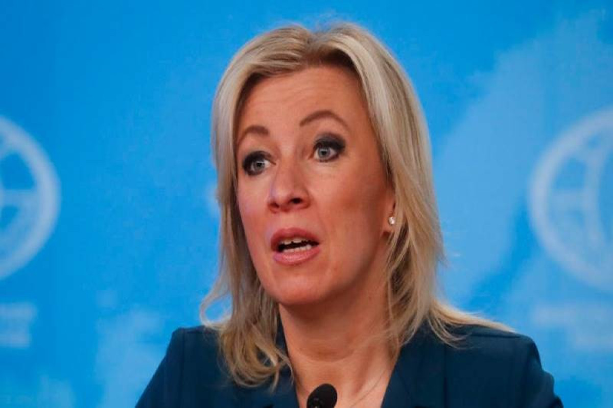 Maria Zakharova, head of the press service of Russian Ministry of Foreign Affairs