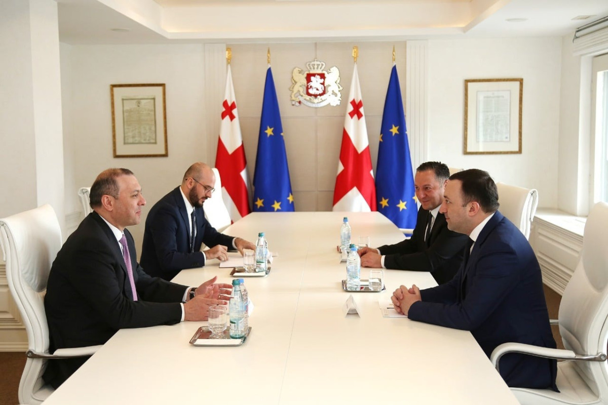 Garibashvili receives secretary of Armenia's Security Council