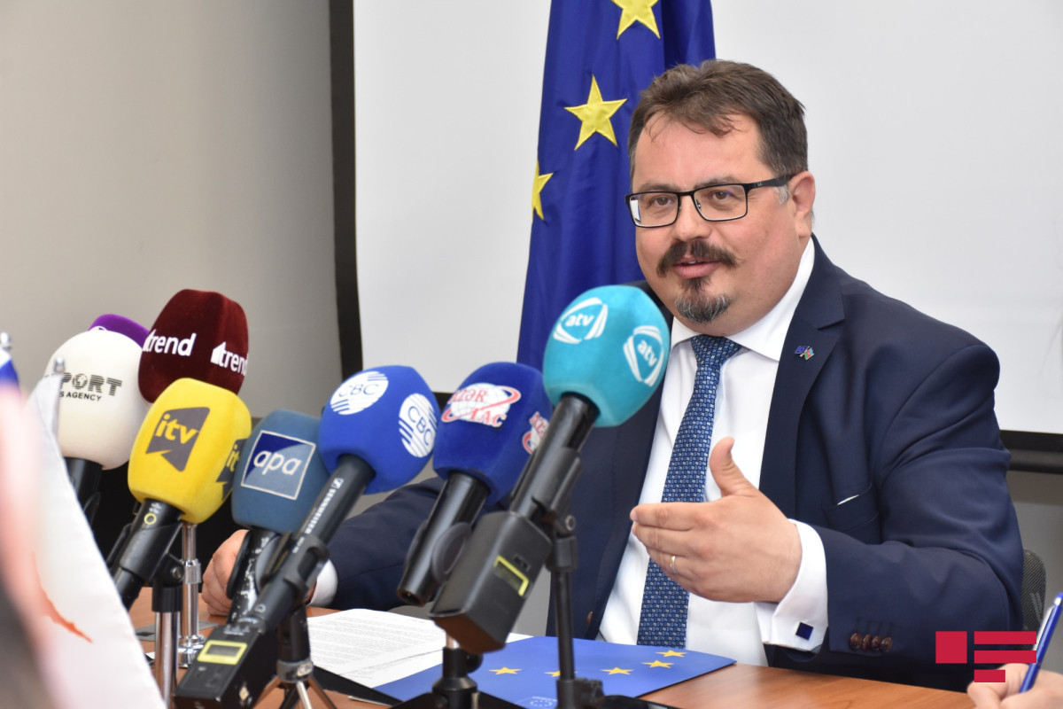 Peter Michalko, the head of the EU Delegation to Azerbaijan