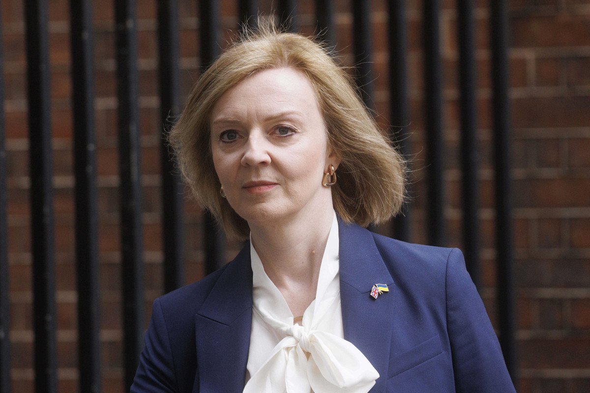 The United Kingdom's Foreign Secretary Liz Truss 