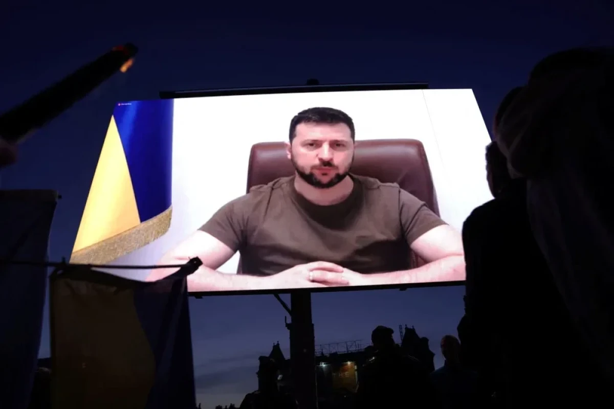 Ukrainian President Volodymyr Zelenskiy