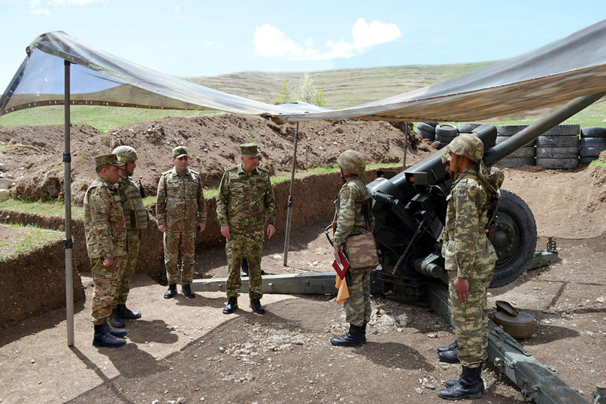 Azerbaijan's Chief of General Staff inspects combat readiness in Kalbajar