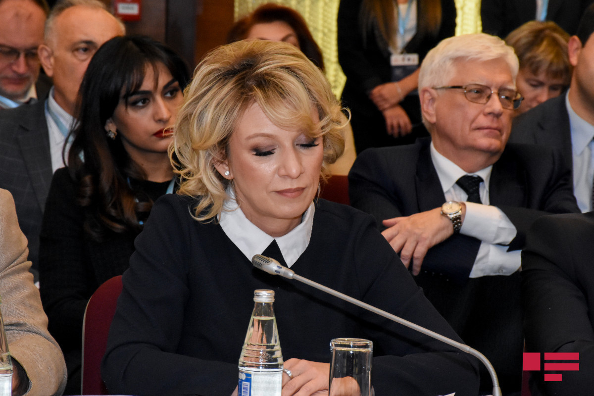 Maria Zakharova, Russian Foreign Ministry spokeswoman