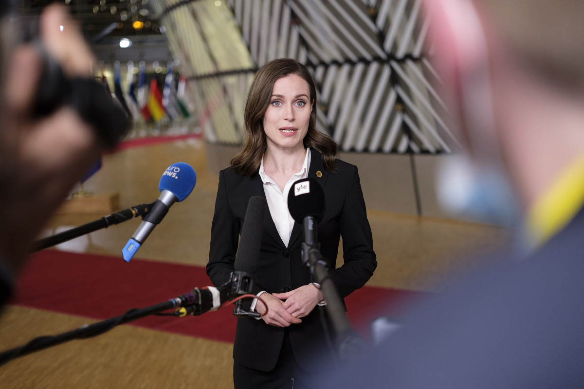 Finish Prime Minister Sanna Marin