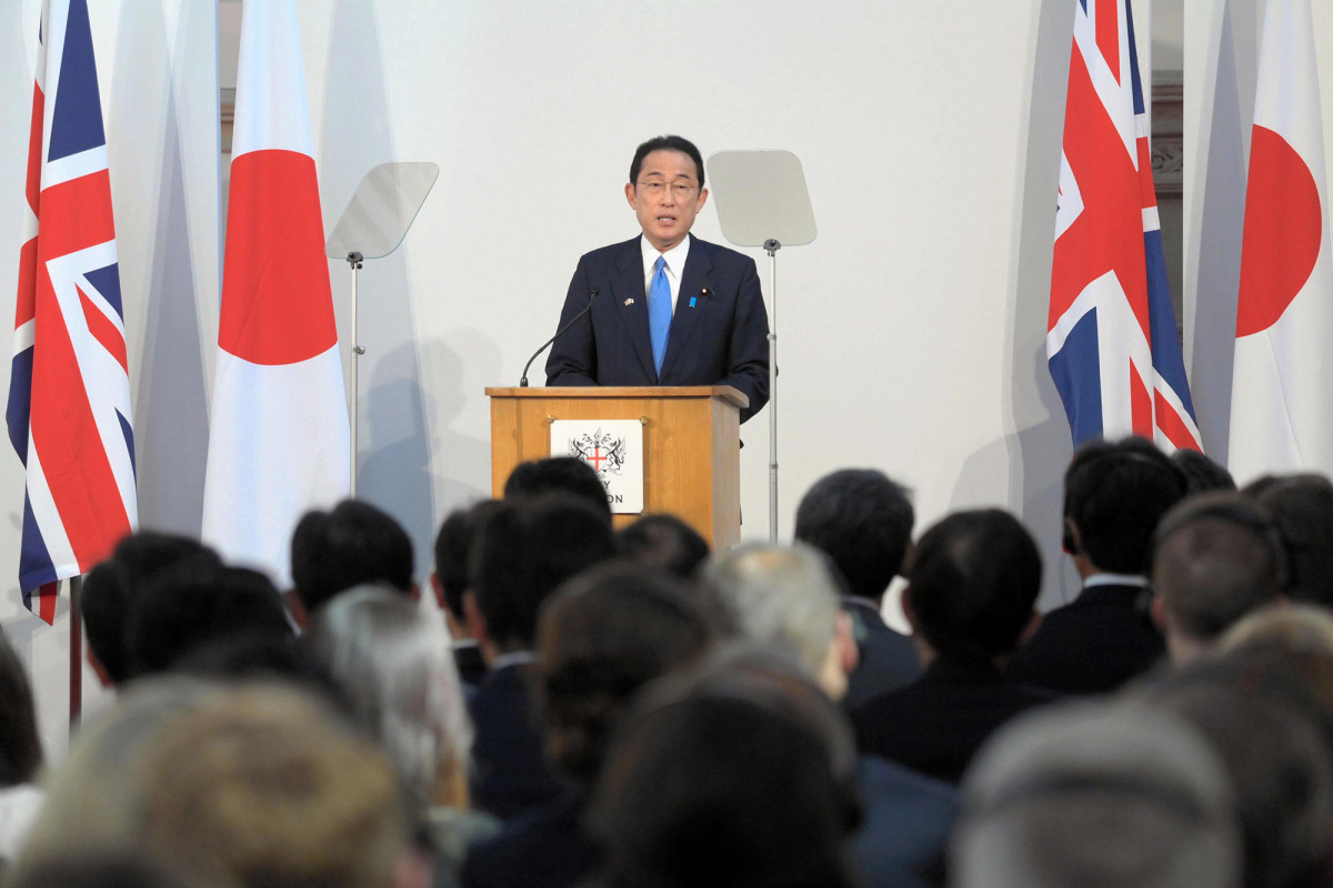 Japanese Prime Minister Fumio Kishida