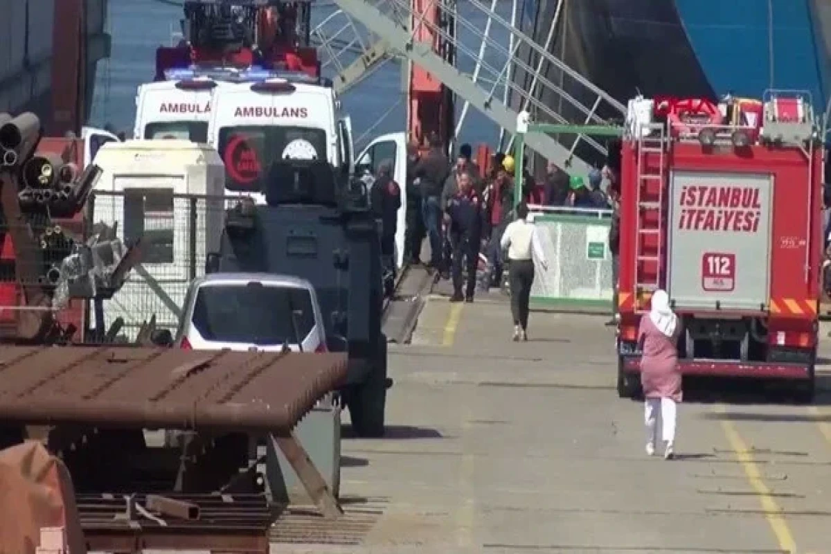 Ship explosion in Turkey leaves five injured