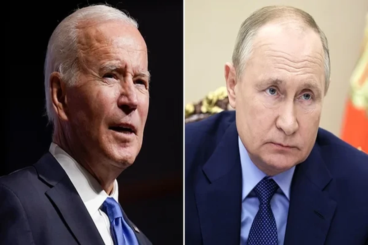 Joe Biden, U.S President and Vladimir Putin, Russian President