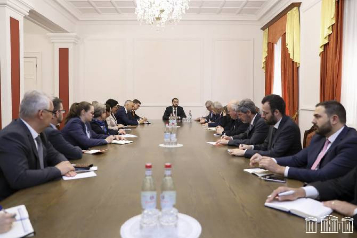 Armenia's special representative met with ambassadors of EU member countries