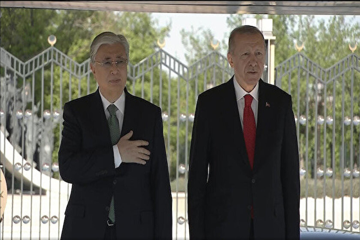 Turkish, Kazakh Presidents meet