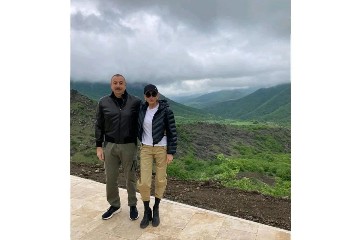 President of the Republic of Azerbaijan Ilham Aliyev and First Vice President of the Republic of Azerbaijan Mehriban Aliyeva