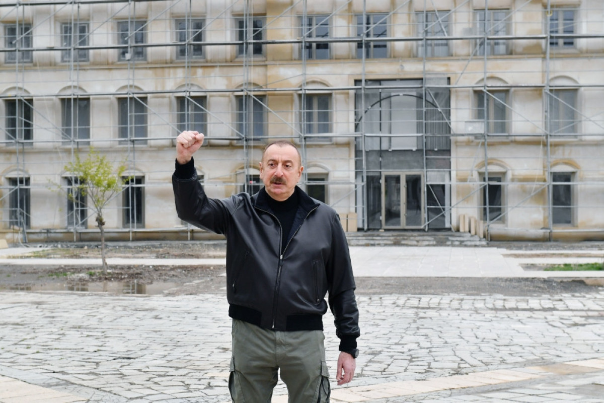 President of the Republic of Azerbaijan Ilham Aliyev