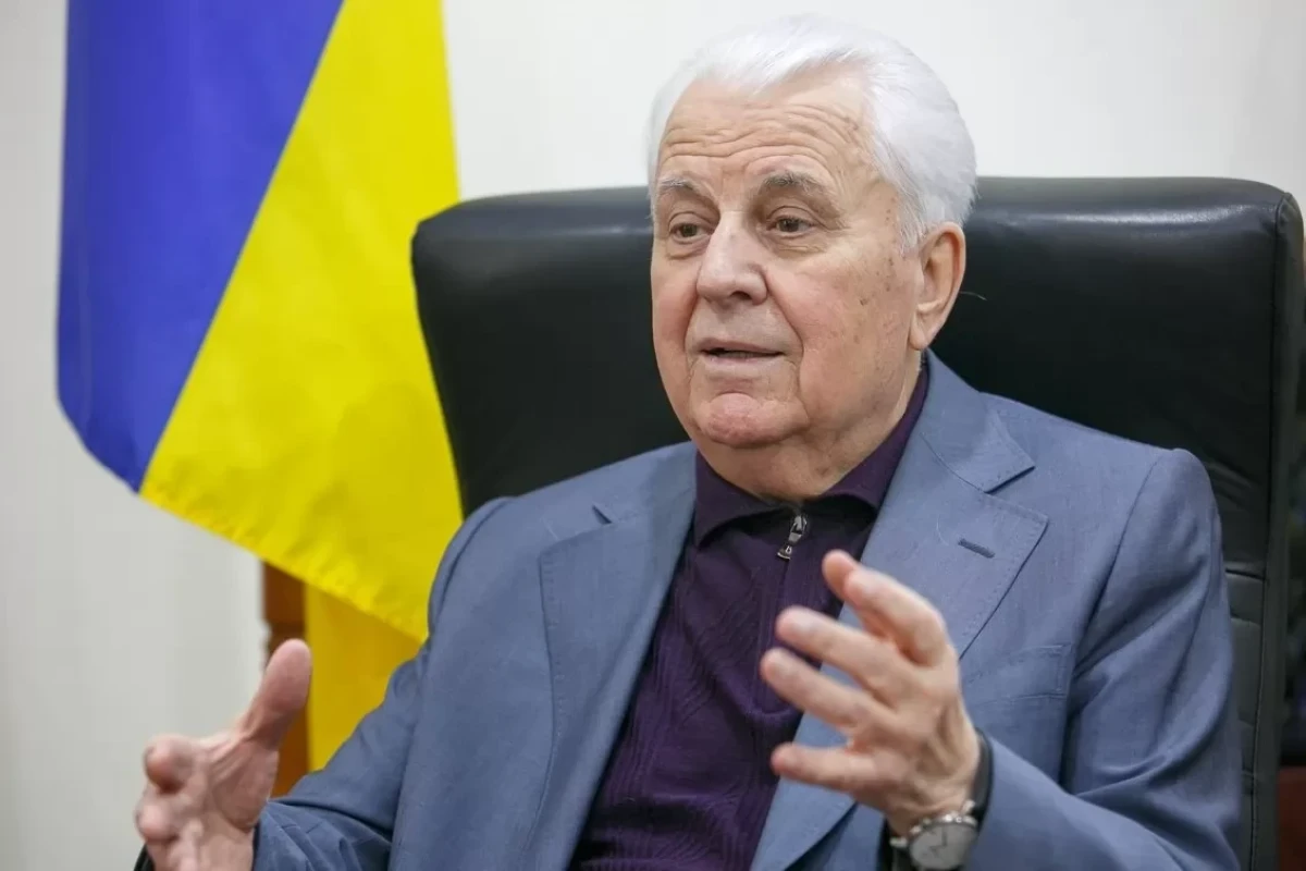 The first President of Ukraine Leonid Kravchuk