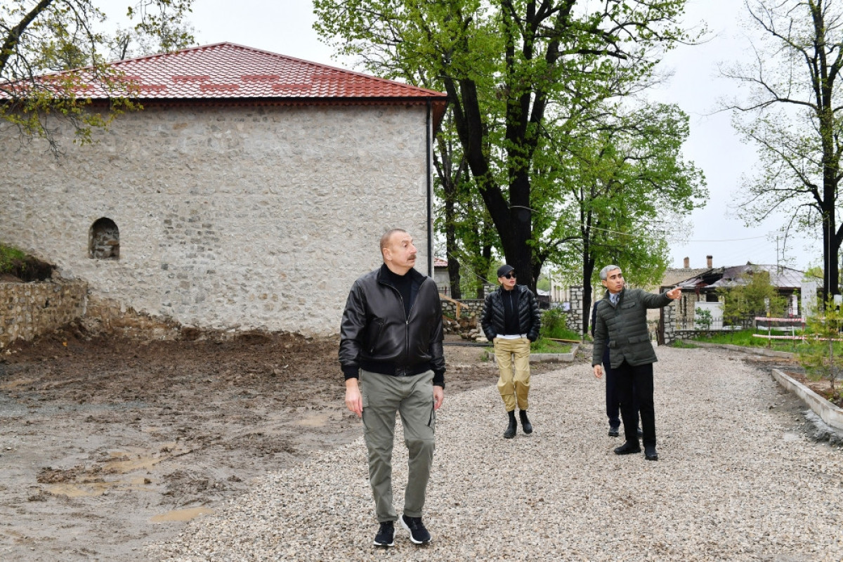 Restoration work at Mehmandarovs’ Estate Complex is carried out by Heydar Aliyev Foundation