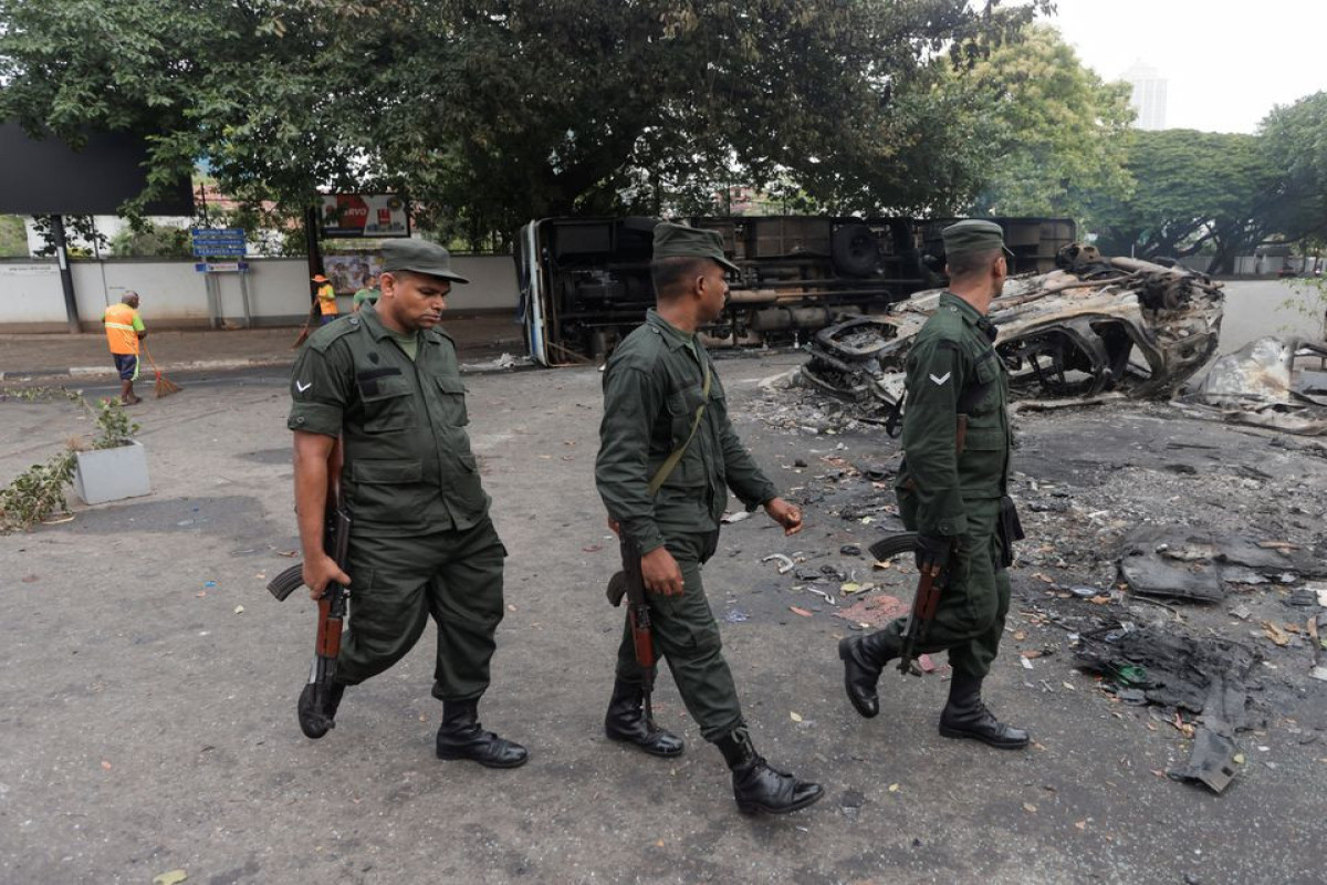 Sri Lanka protesters call for new government a day after clashes kill eight