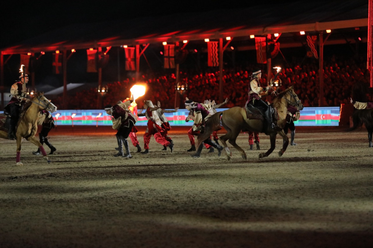 Performance of Karabakh horses in Britain met with great sympathy-VIDEO 