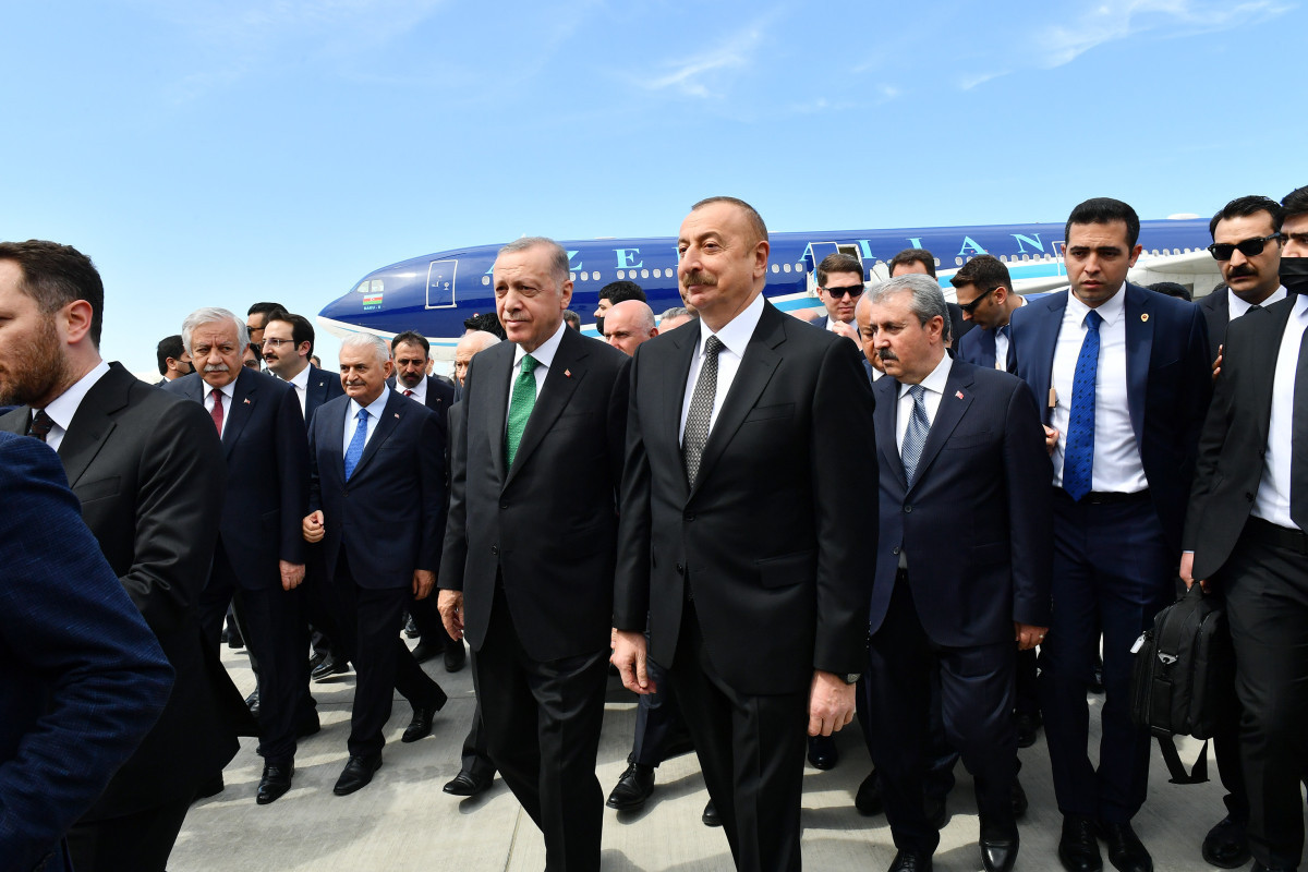 Azerbaijani and Turkish presidents attended the opening ceremony of the Rize-Artvin Airport-UPDATED-5 