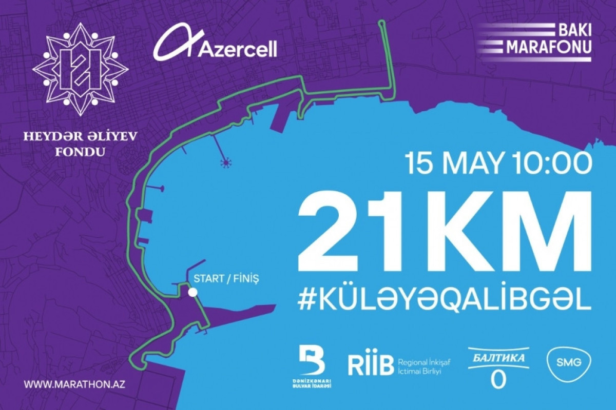 Baku Marathon 2022 on initiative of Heydar Aliyev Foundation kicks off