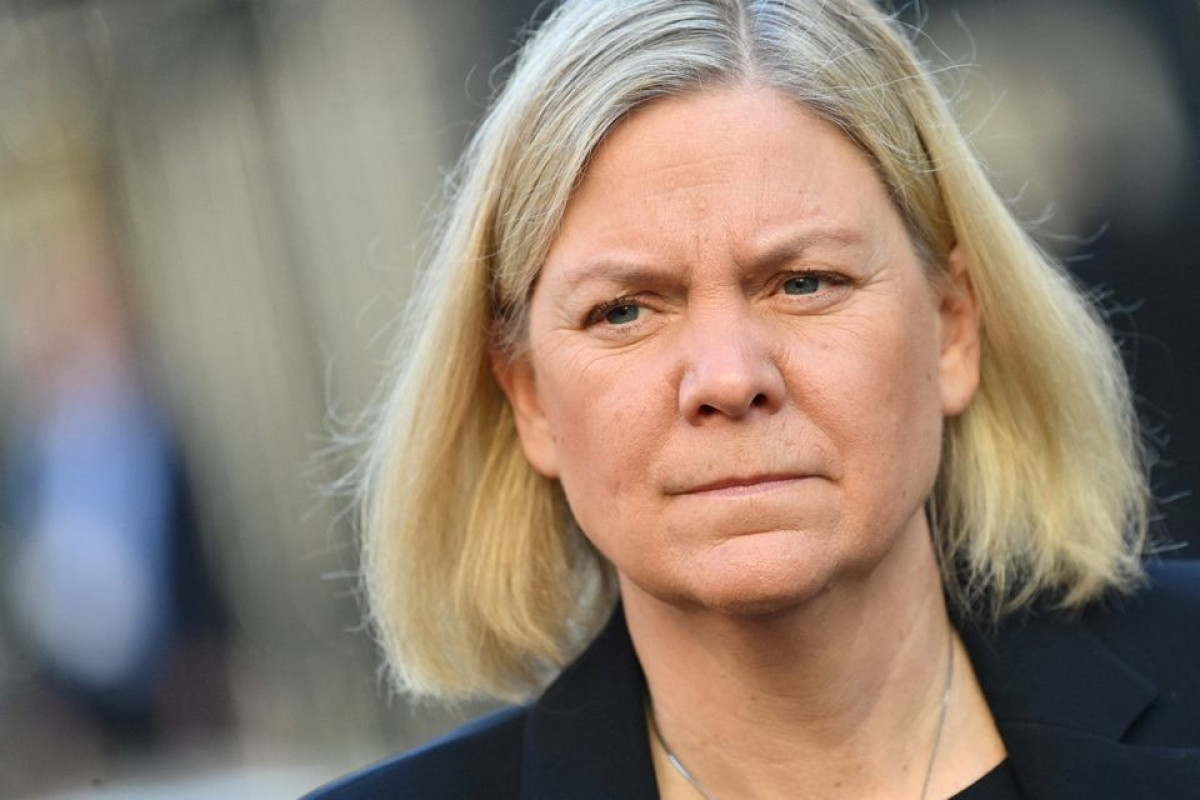Magdalena Andersson,, Sweden's Prime Minister