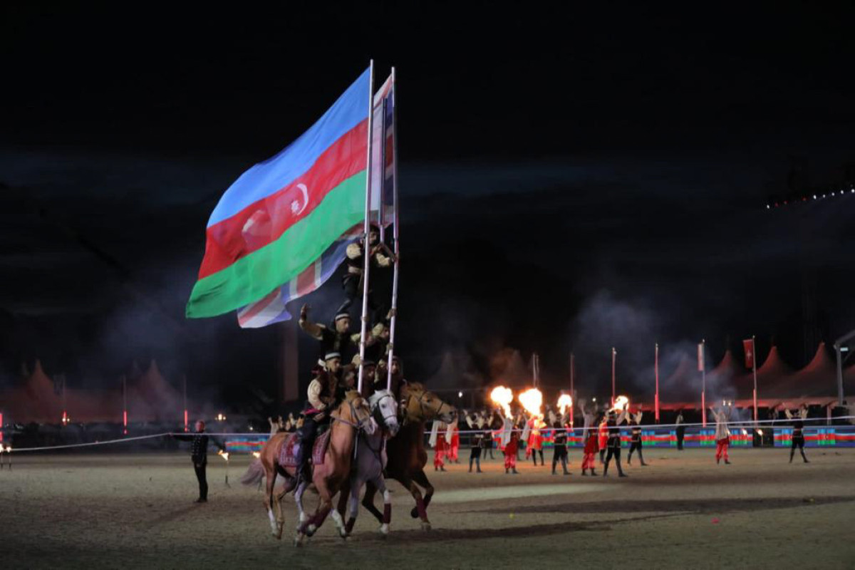 Performance of Karabakh horses met with great excitement in London-PHOTO 