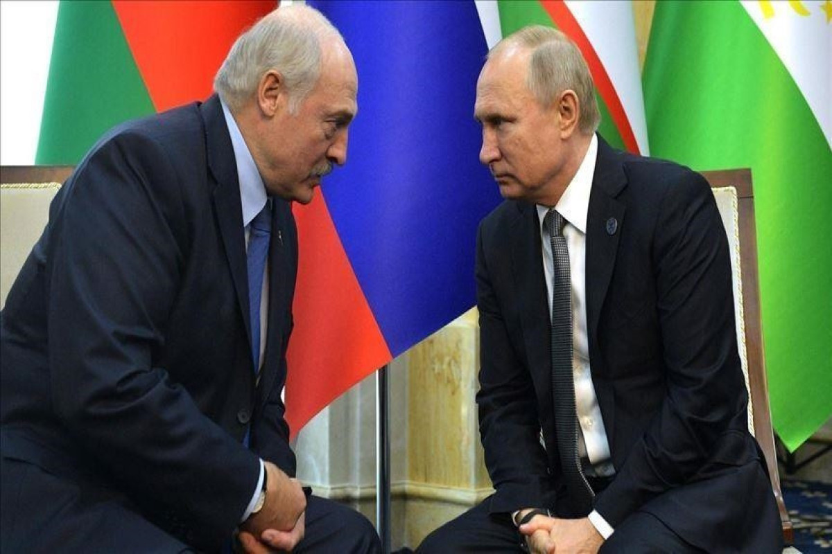 Alexander Lukashenko and Vladimir Putin