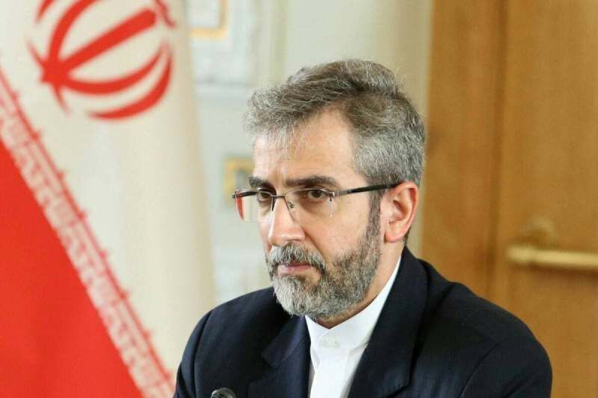 Iranian Deputy Foreign Minister Ali Bagheri Kani