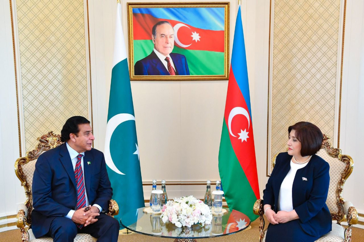 peaker of the National Assembly of the Islamic Republic of Pakistan Raja Pervaiz Ashraf, chair of Milli Majlis of Azerbaijan Sahiba Gafarova