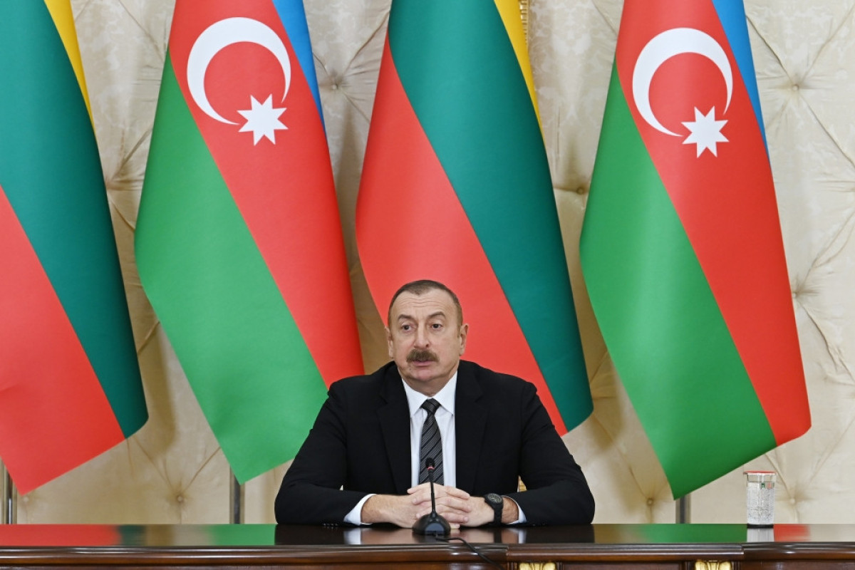 Azerbaijani President Ilham Aliyev