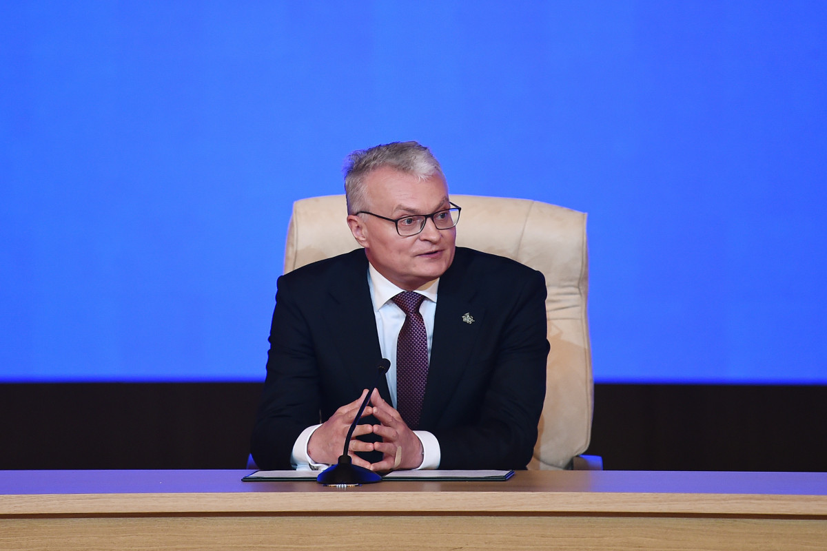 President of the Republic of Lithuania Gitanas Nauseda