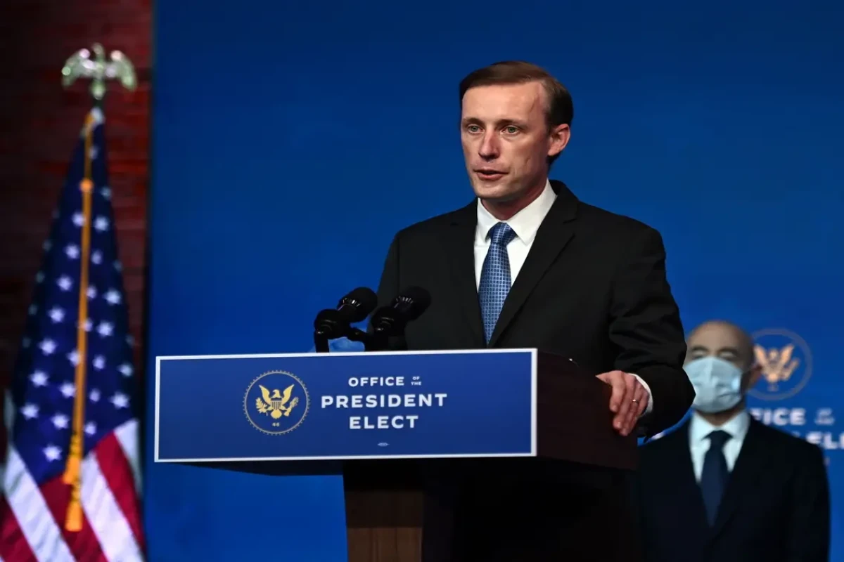 United States National Security Advisor Jake Sullivan