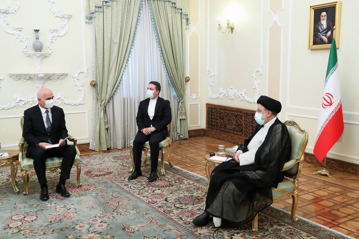 Iran's President receives Azerbaijan's Deputy PM