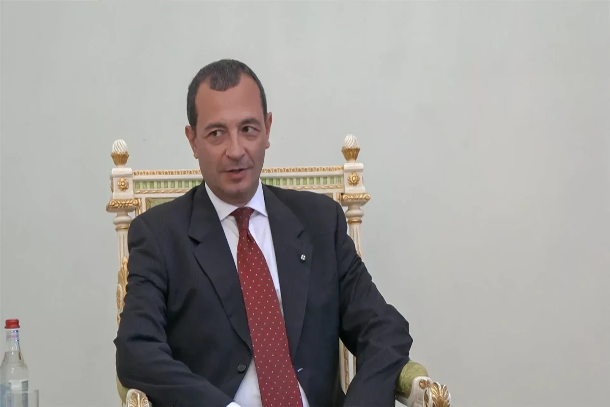 Italian Ambassador Extraordinary and Plenipotentiary to Armenia Alfonso Di Riso