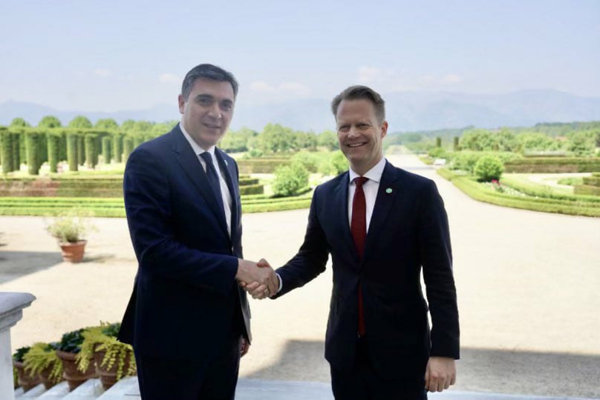 Jeppe Kofod, Danish Foreign Minister, and Ilia Darchiashvili, Georgian Foreign Minister