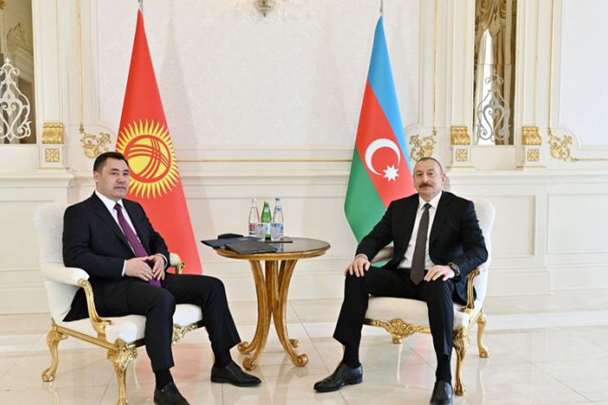 Sadyr Japarov, Ilham Aliyev