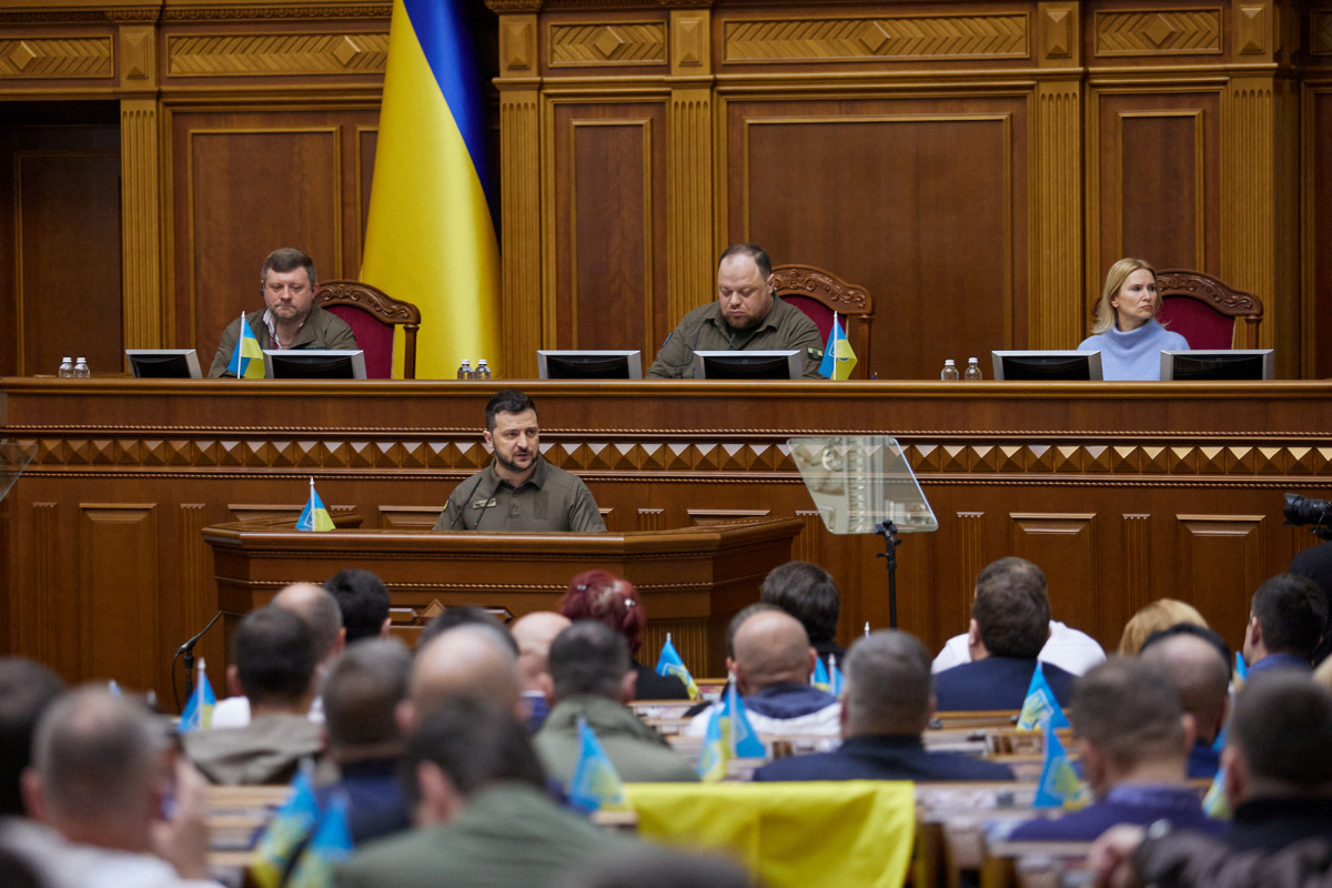 Ukraine's parliament votes to extend martial law for 90 more days
