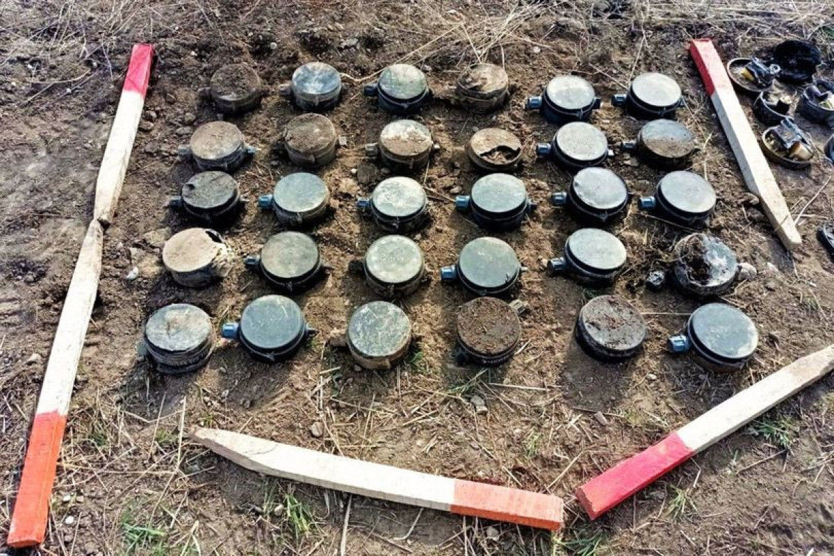 Most of the mines planted by enemies, operate under  5-8 kg