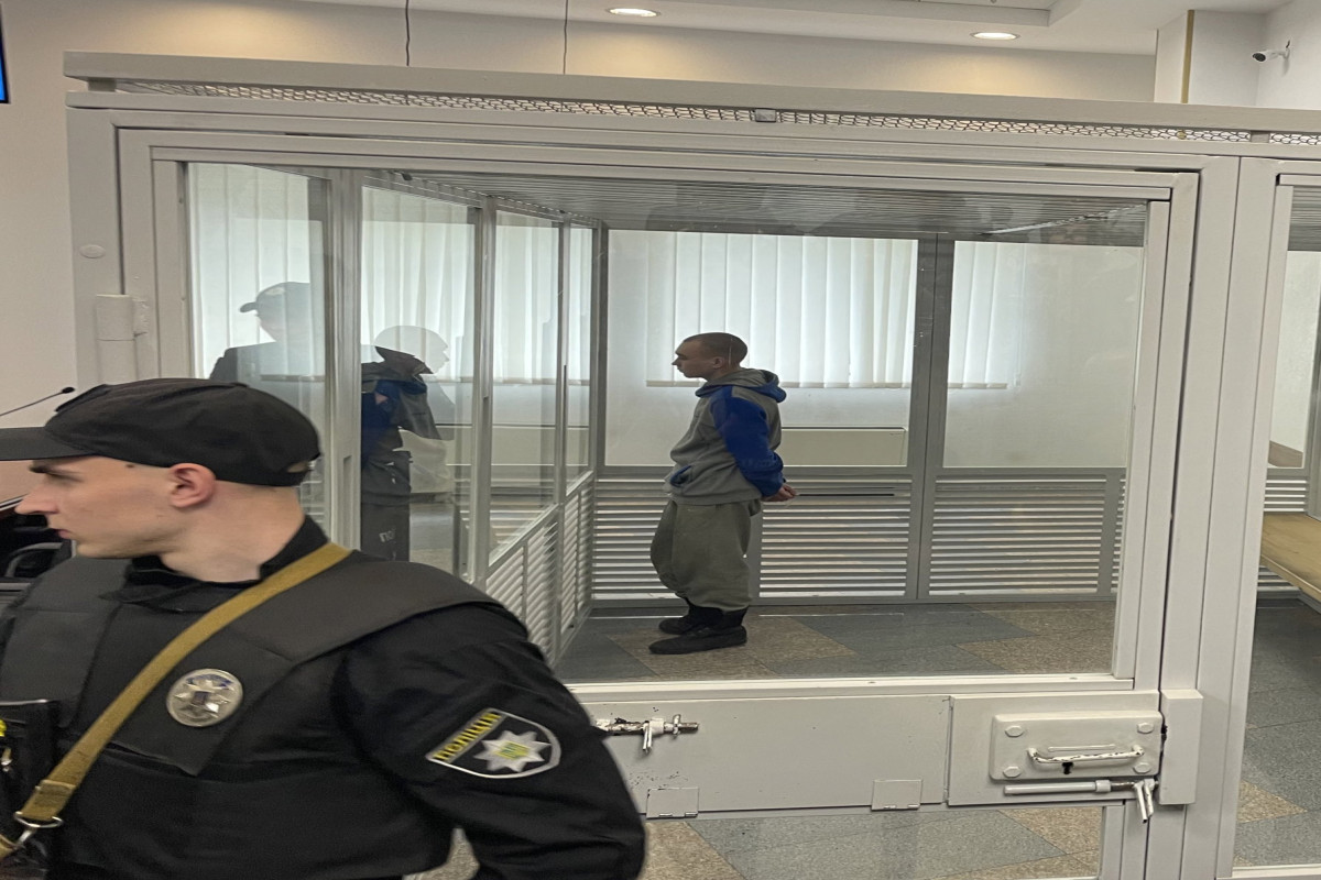 Ukrainian court sentences Russian soldier to life in prison for killing civilian