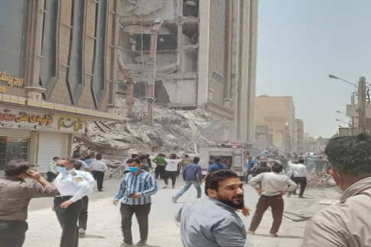 In Iran, 8 people accused of building collapse jailed