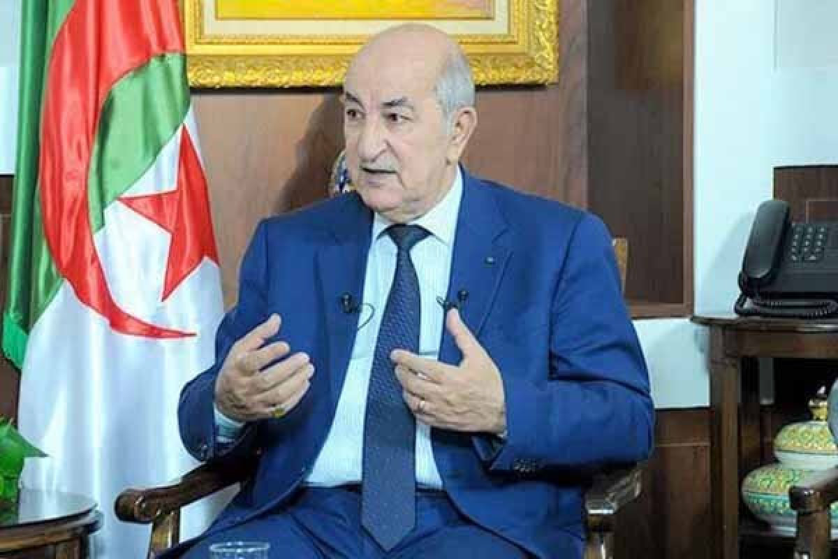 Abdelmadjid Tebboune, President of People's Democratic Republic of Algeria