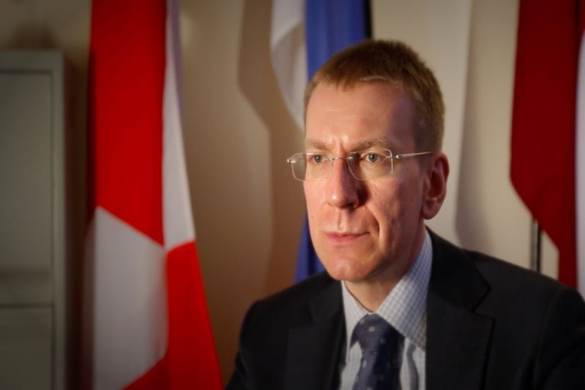 Edgars Rinkēvičs, Latvian Foreign Minister