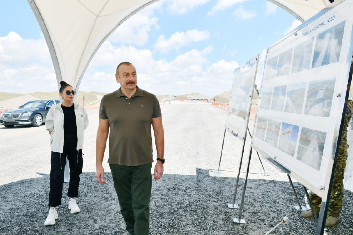 Foundation stone for Soltanli station of Horadiz-Aghband railway line was laid in Jabrayil district-UPDATED 