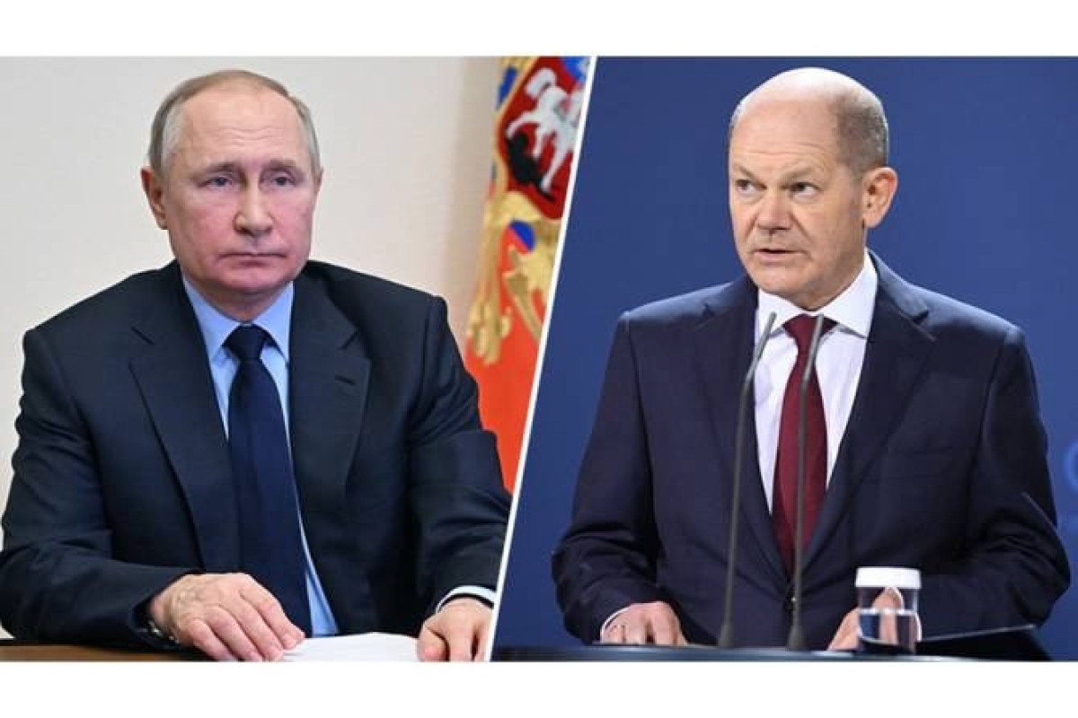 Vladimir Putin and Scholz