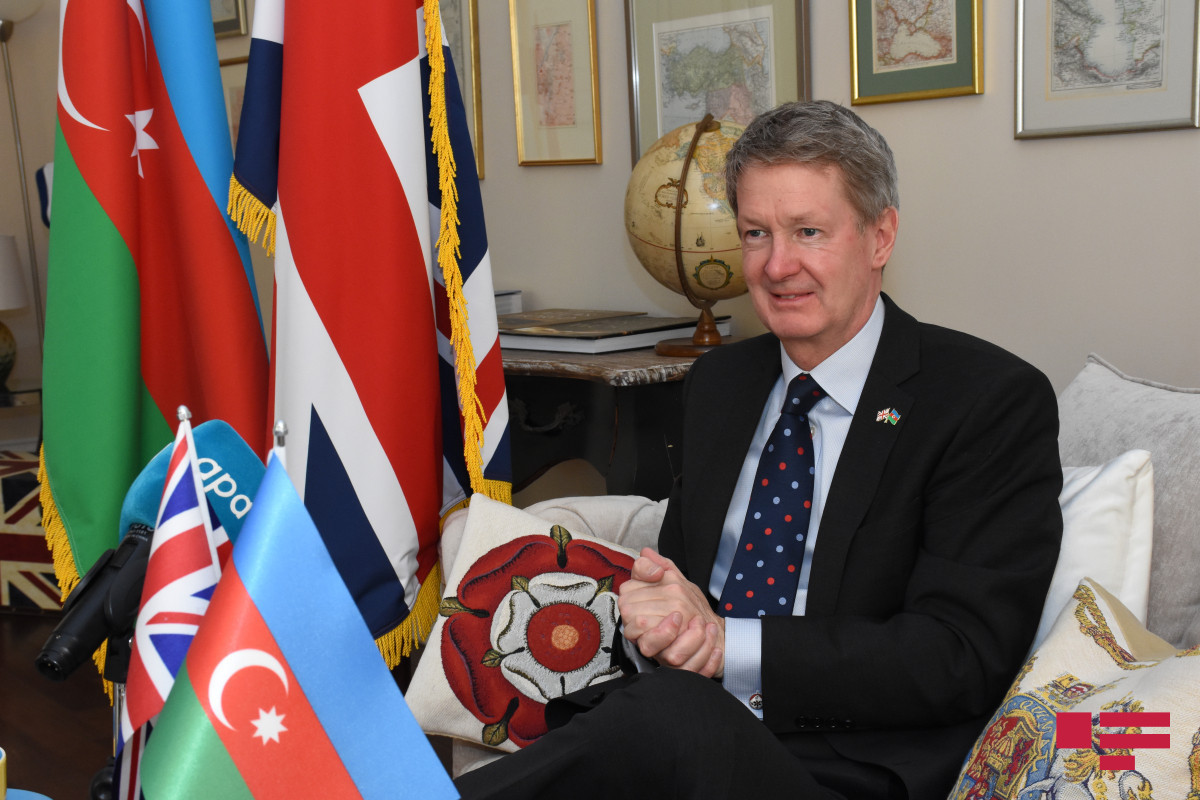 British Ambassador to Azerbaijan James Sharp