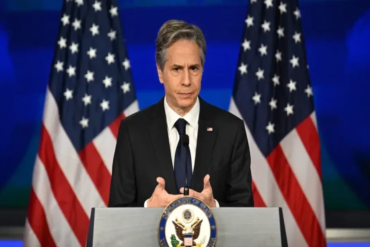 The US secretary of state Antony Blinken