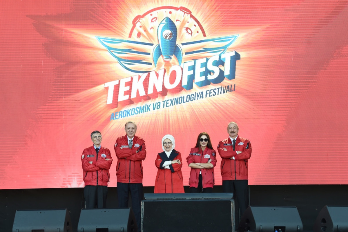 Presidents Ilham Aliyev and Recep Tayyip Erdogan attended TEKNOFEST Azerbaijan festival in Baku-UPDATED-2 