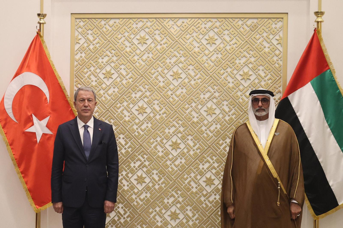 Hulusi Akar visits United Arab Emirates