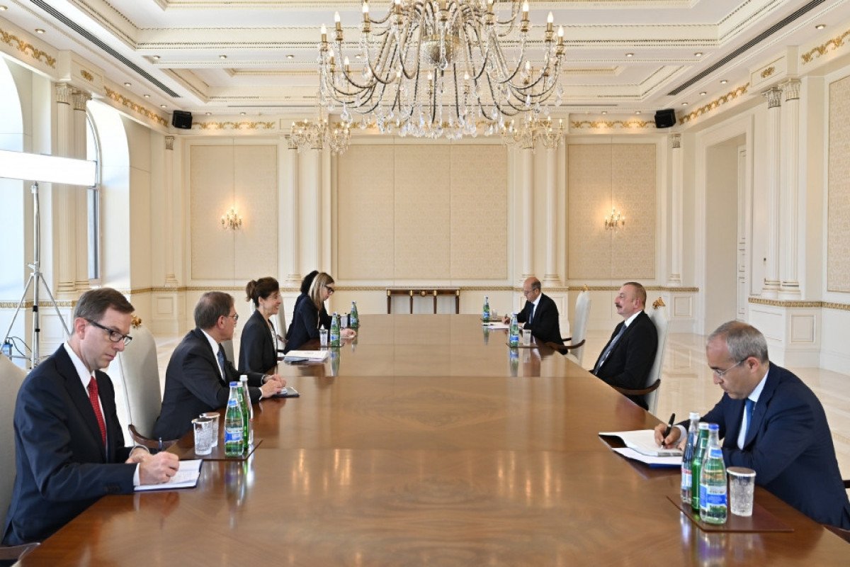 President Ilham Aliyev received Deputy Assistant Secretary for Bureau of Energy Resources at US Department of State