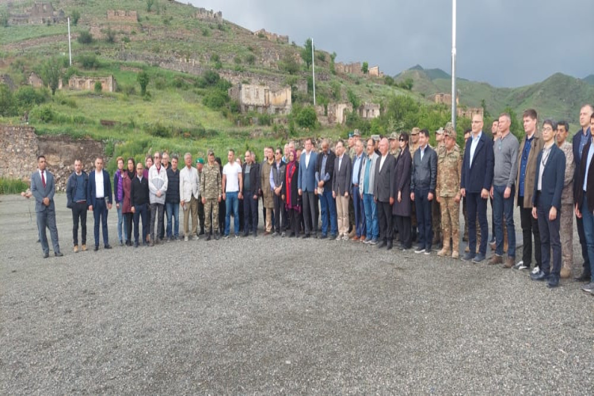 Representatives of diplomatic corps visited Kalbajar city