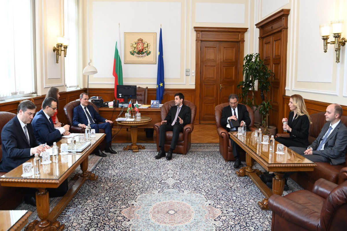 Azerbaijani FM met with President of the National Assembly of Bulgaria